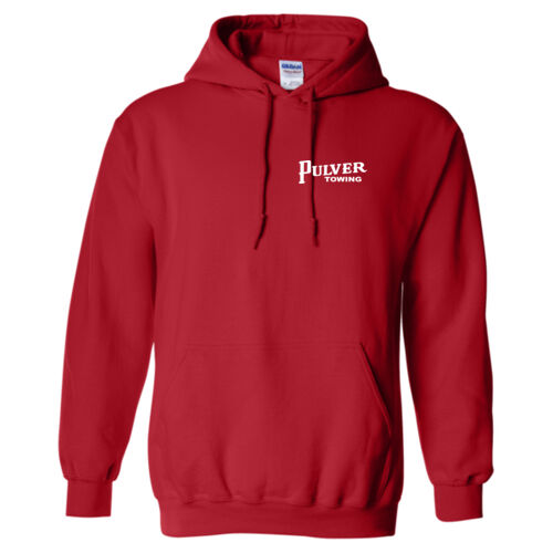 Pulver Towing Hooded Sweatshirt - Red Thumbnail