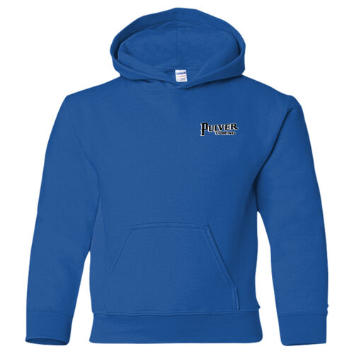 Pulver Towing Youth Hooded Sweatshirt - Royal Thumbnail