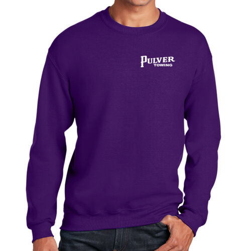 Pulver Towing Crewneck Sweatshirt - Purple Thumbnail